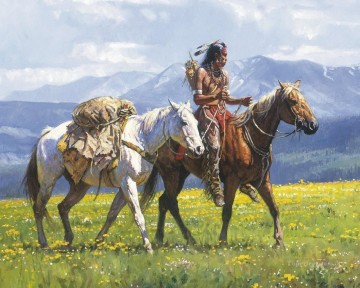 Indios americanos Painting - indios americanos occidentales 25